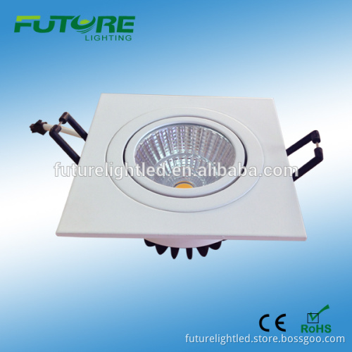 220V 9W dimmable square led downlight retrofit